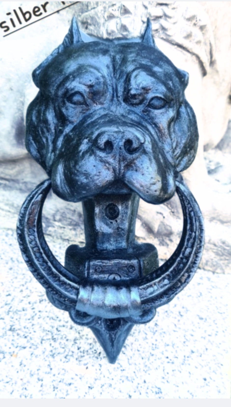 Türklopfer American Bully - Handgefertigt aus Epoxidharz