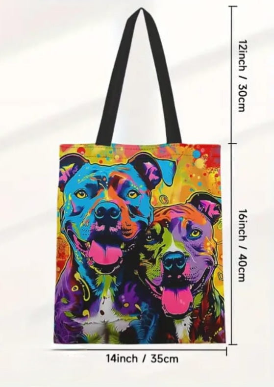 Stofftasche American Bully, Versand 3,99€