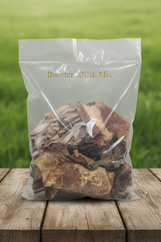 Booster XXXL Kaumix – Natürliche Kauartikel Mix für große Hunde