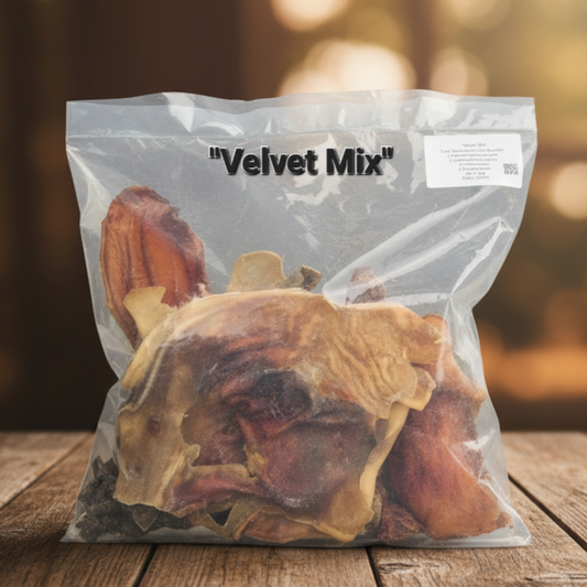 Velvet Kaumix – Natürliche Kauartikel Mix für mittelgroße Hunde