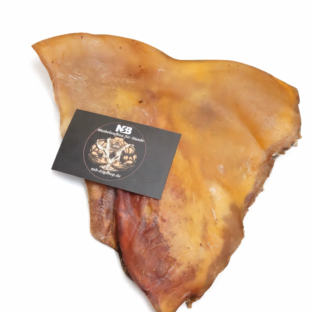 XXL Rinderkopfhautplatten getrocknet – Natürlicher Kauartikel für Hunde | 19,90 € / kg