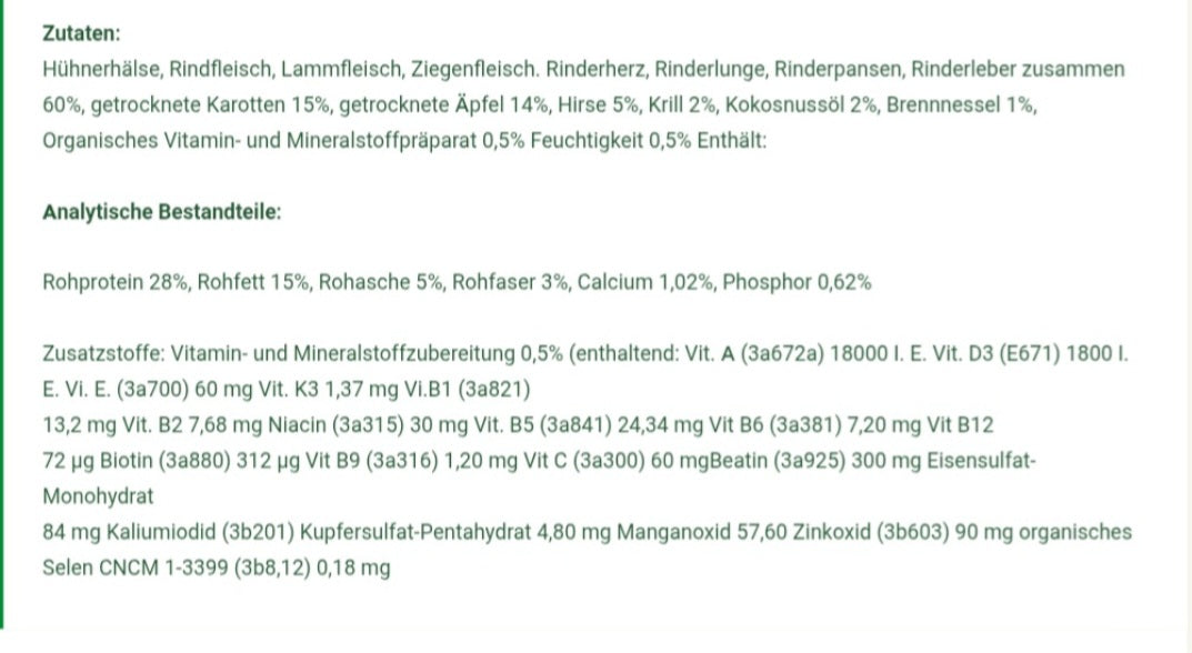 Darf Welpen-Trockenfutter 14kg